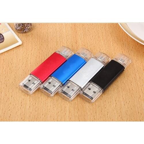 Rotate OTG USB Flash drive cle 64G USB 2.0 Smart Phone pen drive 4g 8g 16g 32g 128g micro usb memory storage devices U disk