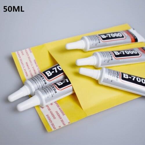 1pc 50ml B7000 Liquid Glue Multipurpose Adhesive LCD Screen Glass Adhesive Glue DIY Phone Case B-7000 Super Glue Leather Jewelry