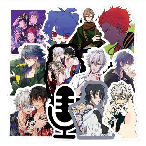 10/30/50PCS Anime Hypnosis Microphone Graffiti Guitar Skateboard Luggage Notebook Waterproof Helmet Gift Toy Sticker Wholesale