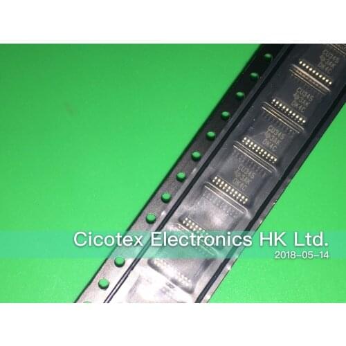 10pcs/lot SN74CBT3345PWR TSSOP20 CU345 IC 8-BIT FET BUS SW 20-TSSOP 3345 SN74CBT3345PW