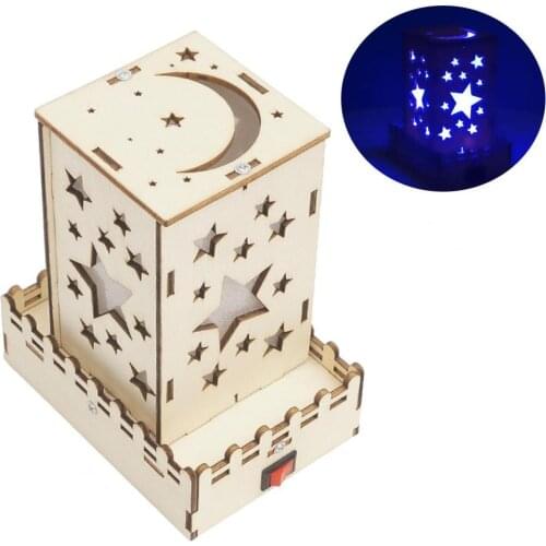 2021 DIY Colorful Star Lights Model Kids Toys Science Experiment Educational Kit STEM Education Puzzle Toys for Kids Science Lab