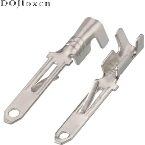 50 Pcs 2.8 MM Auto Wiring Terminal For Sumitomo Connector Crimp Loose Tin-Plated Replacement Terminals 1500-0071 DJ611-2.8×0.5A