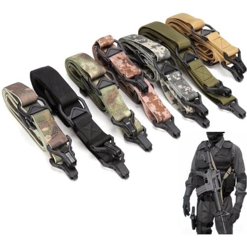 Airsoft Tactical Adjustable 1/2 Point Airgun MS3 Sling For Hunting Gun Rifle WarGame MagPul Style Logo Srtap Paintball Accessory