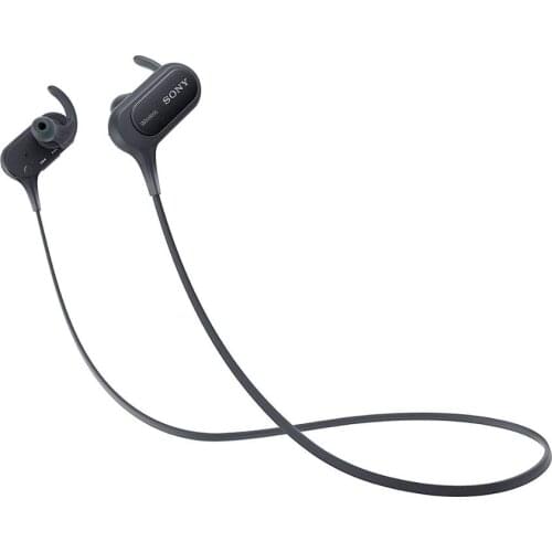 USED Sony MDR-XB50BS Extra Bass Bluetooth Headphones, Best Wireless Sports Earbuds with Mic/ Microphone, IPX4 Splashproof