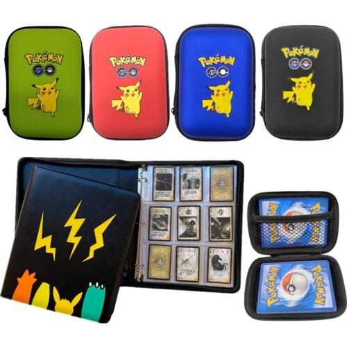 Pokemon Card Covers Album Book Gx Francaise Pikachu Pouch Card Holder Pokemon Card Holder Game Cards Box Cards Holder Collection