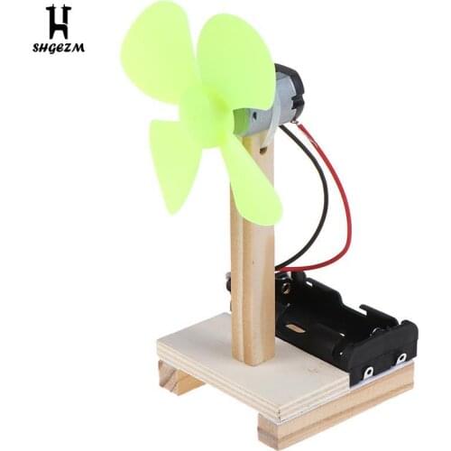 DIY Electric Fan Experiment Model Physics Science Elementary Education Toys Science And Technology Educational Toys
