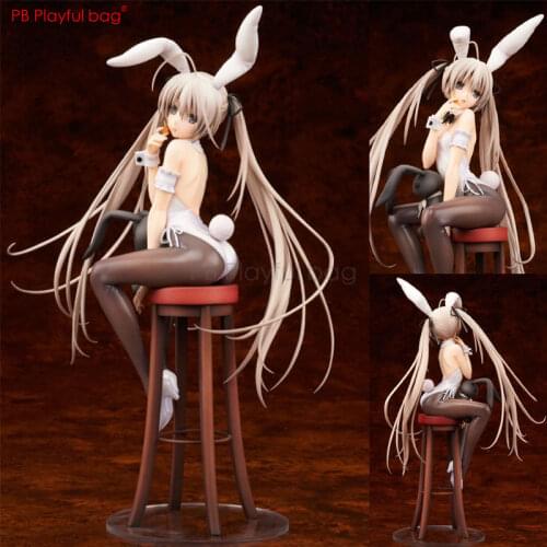 Playful bag 18CM Kasugano Sora figure Japan Anime collection Bunny girl action figure Room decoration Novelty model toys HF46