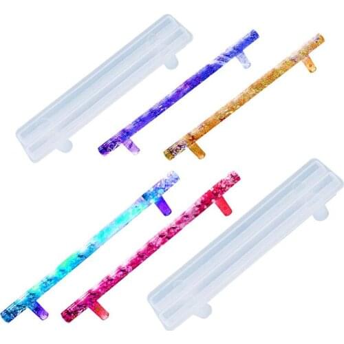 Tray Handle Resin Mold Resin Casting Moulds Handles Silicone Handle Resin Casting Mold Drawer Handle Mold for DIY Craft