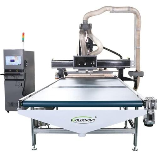 Hot sale 1530 cnc nesting 4x8 ft cnc router atc wood kitchen cabinets furniture making machine with auto tool changer