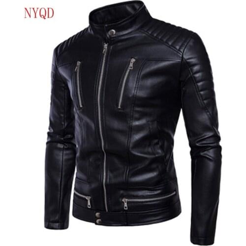 Men Motorcycle Wear Racing Motorcoss Jacket Winter Motorbike Clothing Protector Waterproof Moto PU Leather Jacket