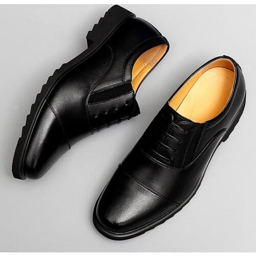 Winter Mens Shoes Mens Shoes Fashion Men Leather Casual Oxford Korean Style Man 2020 Official Low Male Shoe Classic