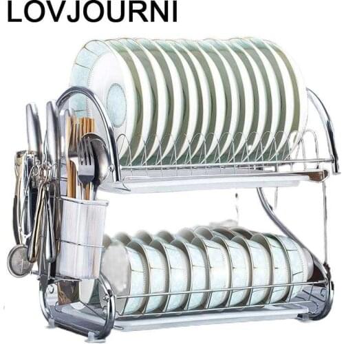 Rangement Scolapiatti Cosas De Fridge Organizer Afdruiprek Organisateur Dish Cuisine Cozinha Cocina Kitchen Storage Rack Holder
