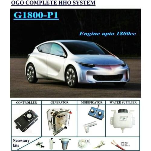 OGO Complete HHO system G1800-P1 PWM CE&FCC MAF/MAP upto Engine 1800CC