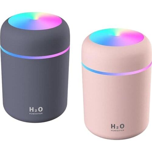 Pink & Gray Maker Humidifier Diffusers Home Frangrance for Car