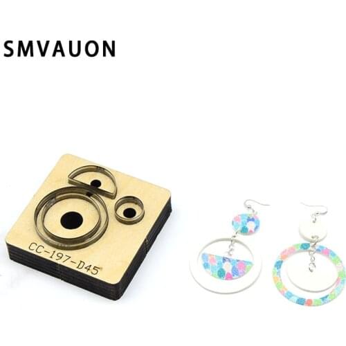 Earrings Die Cut Steel Punch Cutting Mold Wood Dies For Leather Blade Rule Cutter For Diy Leather Crafts