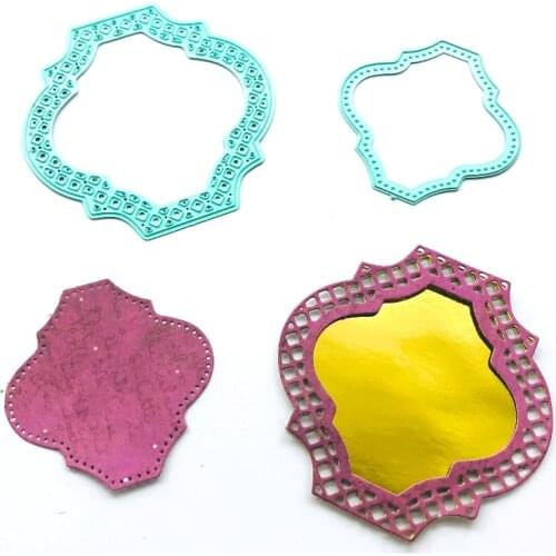 SS Creativity Mint Cardmaking Kits Vintage Fusiform Frame Metal Die Cutter Paper Craft 2021 New Arrival Scrapbooking for Dies