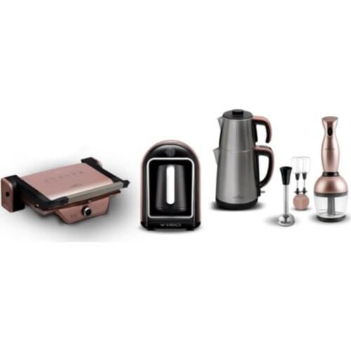 4 piece Gourmet Plus Rosegold Marriage Package