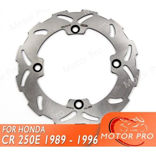 Motorcycle Rear Brake Disc FOR HONDA CR 250E CR250E 1989 1990 1991 1992 1993 1994 1995 1996 AX-1 250 1988 brake disk brake Rotor