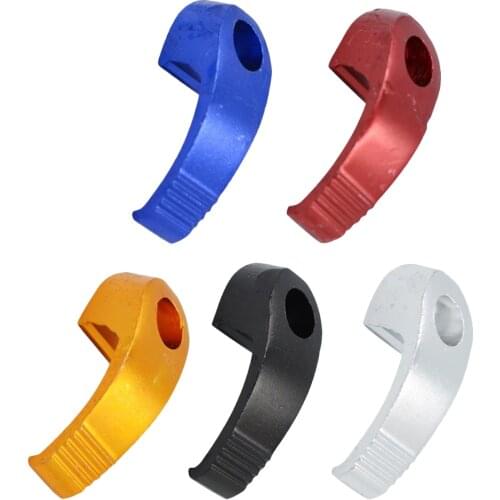 5pcs Universal Motorcycle Aluminium Alloy Hook Single-hole Hook Refit Parts Hook Storage Bag Hook for Replace Motorcycle Helmet