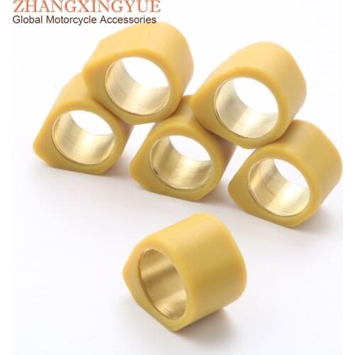 6PC High Performance Variator Weights 20x15mm 8g for Honda SH125 NES PCX Pantheon Spacy 125cc 4-stroke