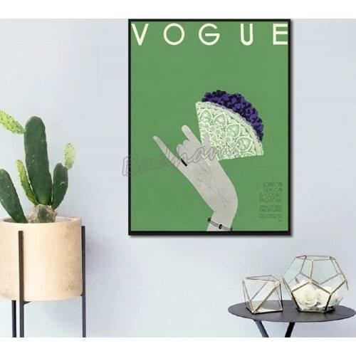 One Piece Canvas Painting Hand Bouquet Bride Wedding Poster Inkjet Printing Simple Modern Home Decoration Room Wall Painting