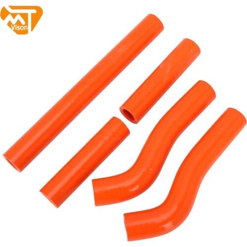Motorcycle Engine Silicone Radiator Coolant Hose For KTM 250 SX-F 2005-2007 250 SXS-F 2006 250 XCF-W 2006-2007 250 EXC-F 2007