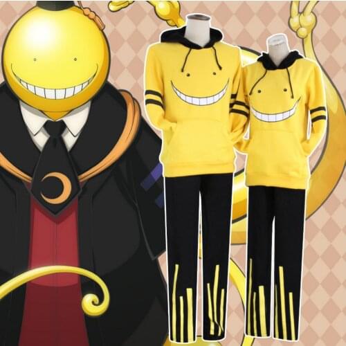 Assassination Classroom Cosplay Costume Korosensei Cosplay Uniform Outfit Anime Cosplay Costume Halloween Carnival Party Costume