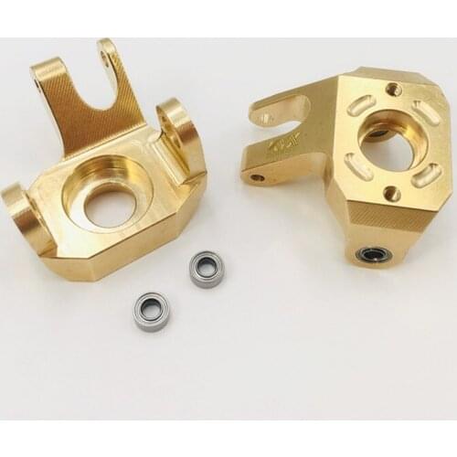 KYX 82g Brass Steering Knuckle /Brass Hub Carrier for 1/10 RC Crawler Axial scx10-ll 90046