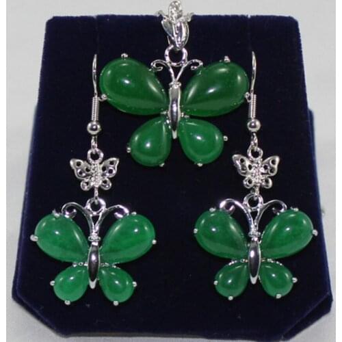 Hot sell new - Exquisite Butterfly Necklace Set