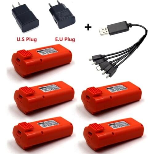 Original 7.4V 2200mAh Lipo Battery With Charger Set For SG108 SG-108 Drone RC Quadcopter Spare Parts for SG108 Drone Battery