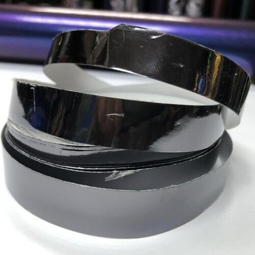 2cm*30m/Roll Premium Black glossy Vinyl car Wraps auto Piano glossy Black Foil Car Wrap Film Vehicle Sticker with different size