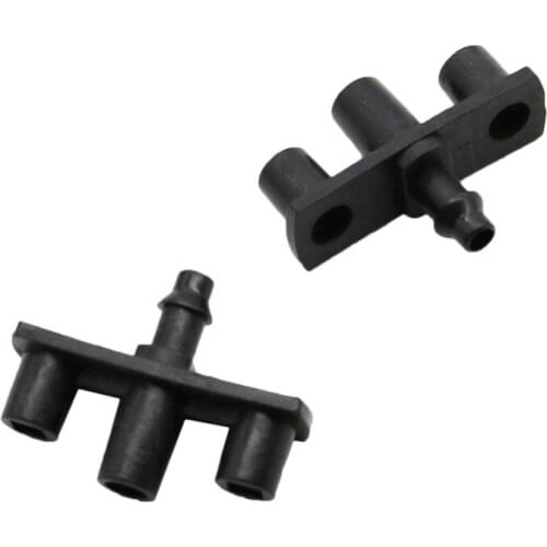 Atomizing Nozzles bracket Industrial Garden Agriculture Irrigation Pipe Fittings 4/7mm Hose connector 10 Pcs