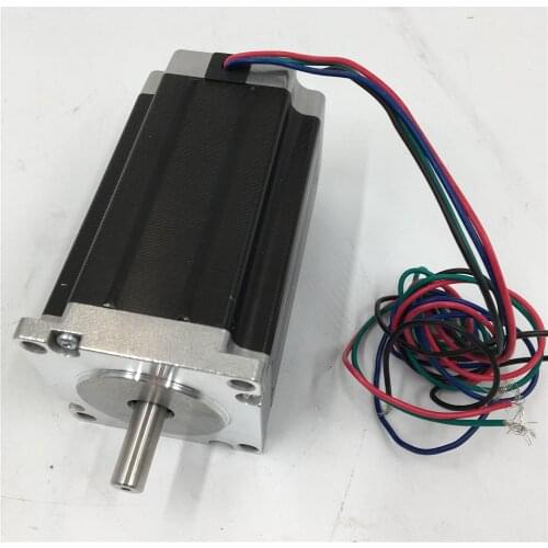 Nema 24 Stepper Motor 2 Phase 4A 76mm Motors 1.8 degree 2.2NM/ 314oz.in Motor Rabbet 50mm installation for Engraving machine