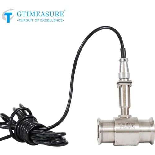 Turbine Flow Meter Flowmeter Sensor Pluse For Clean Liquid Water Flow Measurement DN15 DN20 DN25 DN32 DN40 DN50