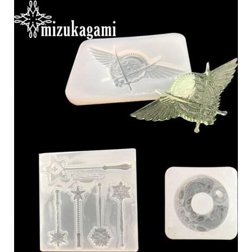 UV Resin Jewelry Liquid Silicone Mold Magic Bar Liquid Silicone Resin Molds For DIY Necklace Pendant Charms Making Jewelry