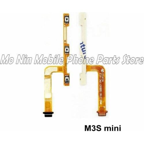 New Power on/off & volume up/down buttons flex cable Replacement for Meizu M3S Mini M3Smini phone