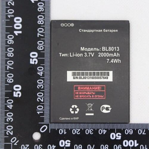 10pcs/lot High Quality BL8013 2000mAh battery For Fly FS506 Cirrus 3 phone battery
