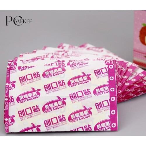 100/120PCS Waterproof Breathable Cartoon Band Aid Hemostasis Plasters Emergency