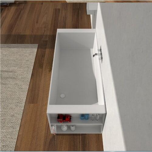 1800x720x570mm BATHROOM CORIAN FREESTANDING CUPC APPROVED SOLID SURFACE BATHTUB STONE TUB 65114-1080