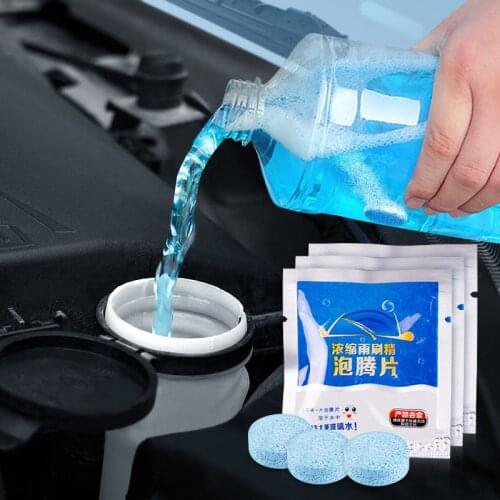 20x Car Wiper Sloid Tablet Window Glass Cleaner for BMW E36 E39 E46 E90 E60 F30 F10 E34 E53 E30 F20 E92 E87 M3 X5 X6 Accessories