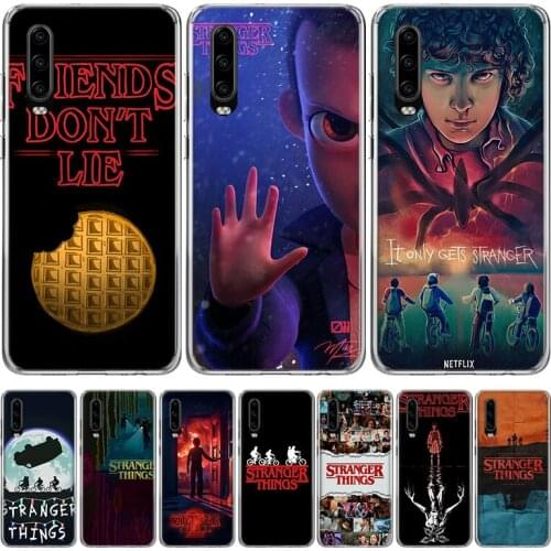 Stranger Things 2020 Phone Case for Huawei P30 P40 P20 P10 Mate 20 10 30 Lite Pro P Smart Z Plus + Art Luxury Cover Coque