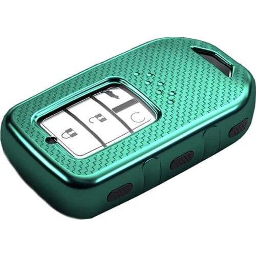 STARCAR TPU Car Flip Key Cover Case Suitable For Honda Civic CR-V HR-V Accord Jade Crider Odyssey 2015- 2018 Remote Protector