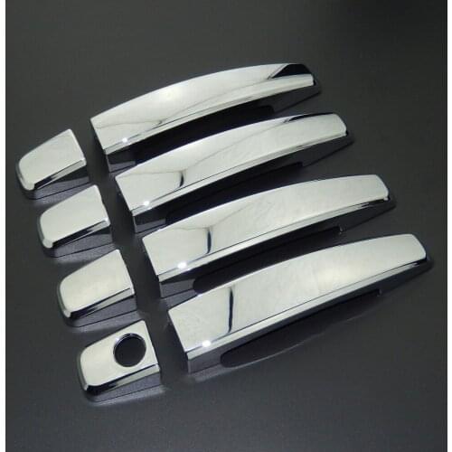 For Chevy Chevrolet Captiva / Holden Captiva 2006-2015 Chrome Door Handle Covers Trim Car Styling Decorate 2007 2008 2009 2010