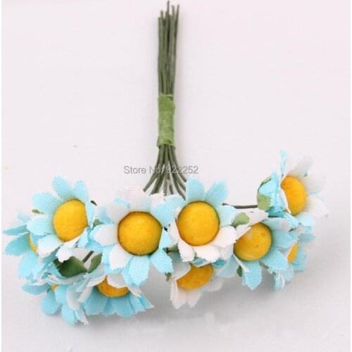 Artificial cheap silk daisy,mini chrysanthemum flower bouquet,diy craft wedding party floral arrangement&decoration hair garland