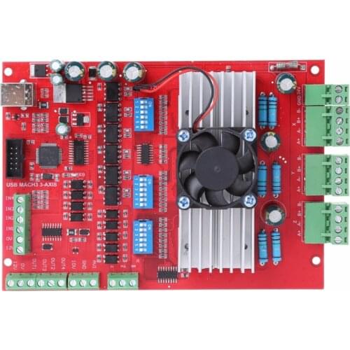 MACH3 CNC USB 100Khz Breakout Board 3 Axis Interface Driver Motion Controller