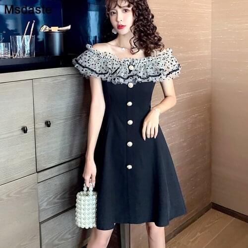 Летние платья с открытыми плечами MsDaste China At AliExpress