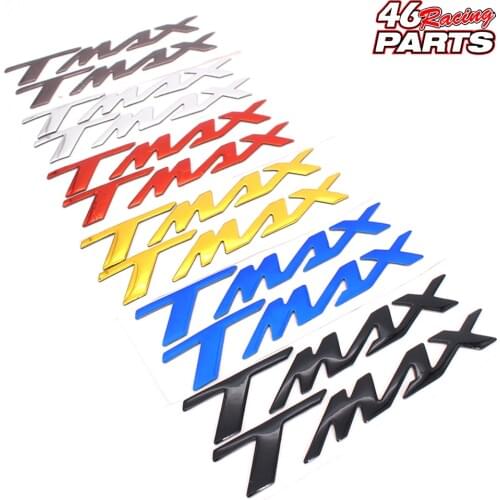 CK CATTLE KING Motorcycle Decals Stickers Emblem Badge 3D Raised Tank For Yamaha TMAX 500/530 TMAX500 TMAX530 T-MAX 500/530