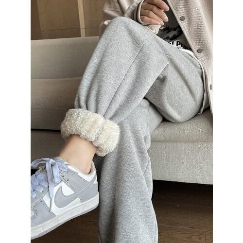 Женские бархатные брюки NICEMIX China At AliExpress