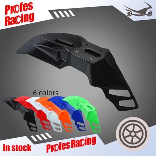Motorcycle Front Fender For Honda Kawasaki Suzuki Accessories Moto Garde Plastic Kit Mudguard Universal
