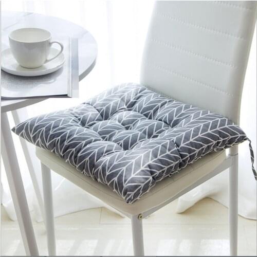 Seat Cushions Garden Thicker Chair Cushion Square Pads Round Cottons Upholstery Soft Cushion Pad Patio Home Office Chair Seat